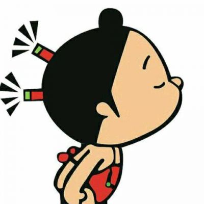 小破孩情侣头像一左一右 小破孩和小丫单独分开一人一半情侣图