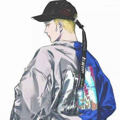 嘻哈头像男动漫图片 动漫潮图头像男街头嘻哈