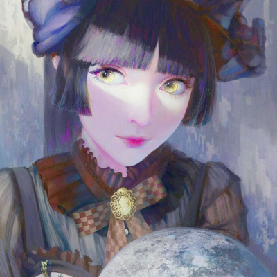 动漫头像女生可爱唯美 梦幻漂亮卡通女头像
