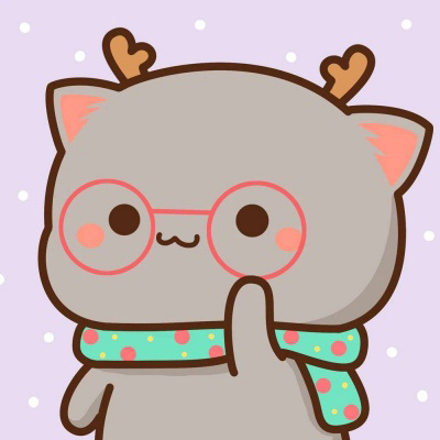 卡通男女猫咪情侣头像一对 情侣头像猫咪萌两张