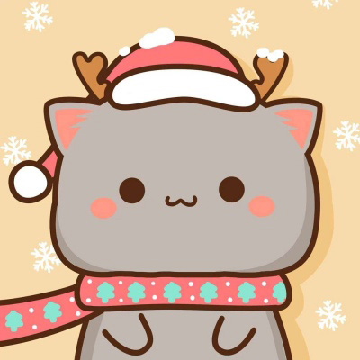 卡通男女猫咪情侣头像一对 情侣头像猫咪萌两张
