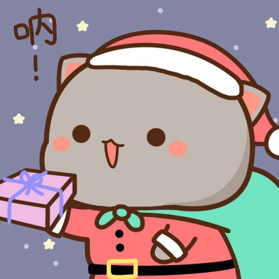 卡通男女猫咪情侣头像一对 情侣头像猫咪萌两张
