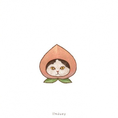 卡通男女猫咪情侣头像一对 情侣头像猫咪萌两张