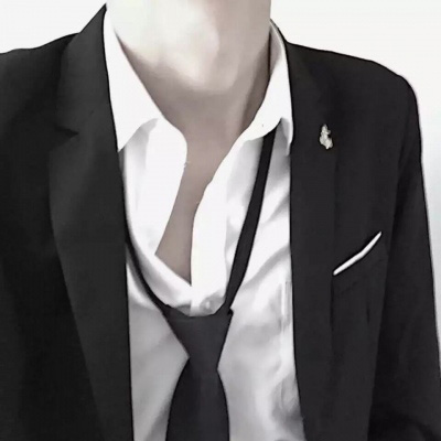 西装男头像 霸气成熟西服不露头半身男
