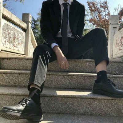 西装男头像 霸气成熟西服不露头半身男