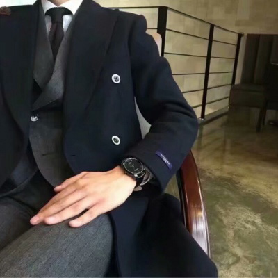 下半身西装头像男 真实绅士老男人气质头像