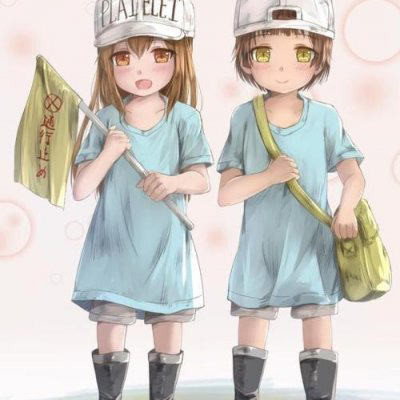 工作细胞血小板图片 血小板头像可爱萌系列