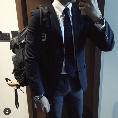 正装头像男生图片 高清好看的半身绅士西服男生头像
