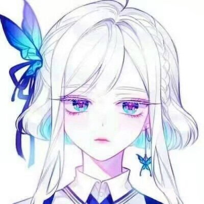 女生卡通头像高冷霸气 唯美漂亮卡通女生头像