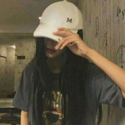 原宿风暗黑系女生头像 韩版超好看女生00后头像