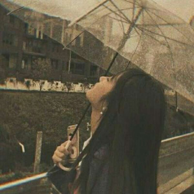 原宿风暗黑系女生头像 韩版超好看女生00后头像