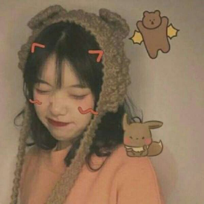 原宿风暗黑系女生头像 韩版超好看女生00后头像