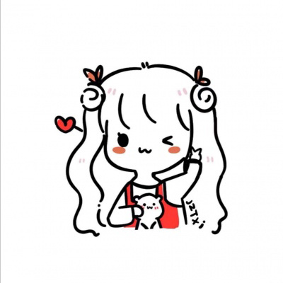 女孩头像简笔画 漂亮可爱简笔画小人头像
