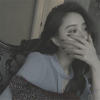 黑白头像女生冷酷霸气