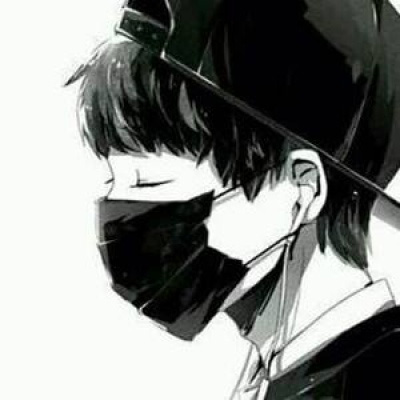 动漫男生戴口罩超帅的图片