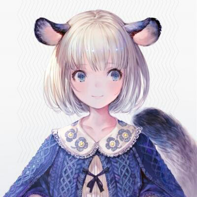 动漫头像女生可爱猫耳 粉色二次元猫耳萌妹子头像