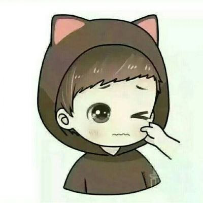 喵小兔情侣头像一对图片 喵小兔系列无水印