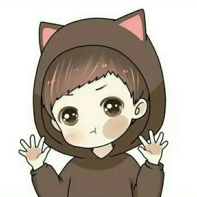 喵小兔情侣头像一对图片 喵小兔系列无水印