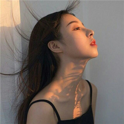 qq头像女生非主流侧面图片