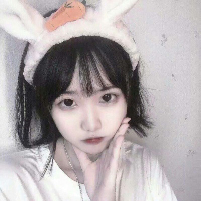 可爱的头像女生呆萌 真人清纯萌妹子头像