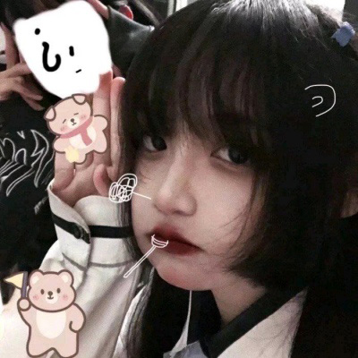 可爱的头像女生呆萌 真人清纯萌妹子头像