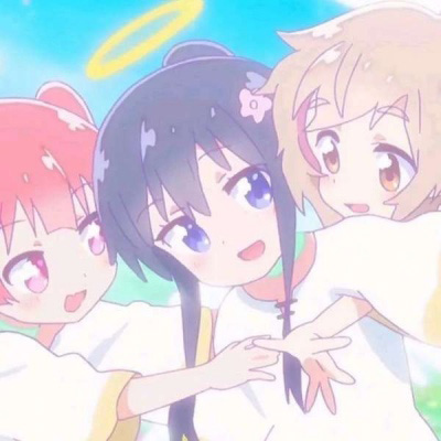 卡通闺蜜头像一人一张 三人分开闺蜜漫画头像