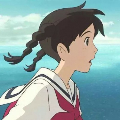 宫崎骏动漫系列头像 动漫少女图片清新梦幻
