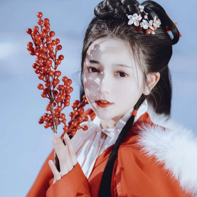 古风闺蜜头像真人一对两张 古风古韵唯美闺蜜头像