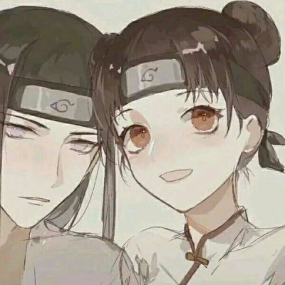 古风动漫情侣头像两人用 二次元高清古风情侣头像一人一张