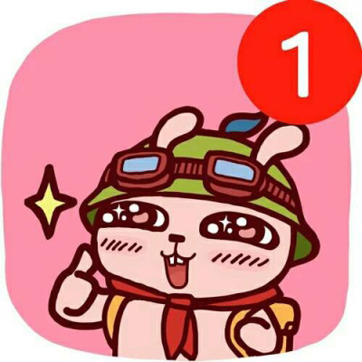 微信强迫症头像卡通图片 兔子 小新 海绵宝宝
