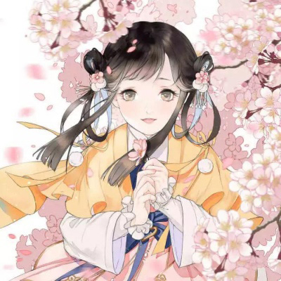 可爱动漫女生头像 动漫粉系少女头像可爱
