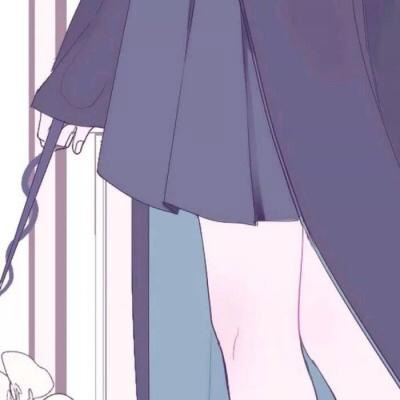 腿部头像女 女生头像下半身腿站着