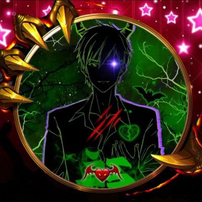 男生伤感动漫恶魔头像 黑暗中的梦幻天使图片