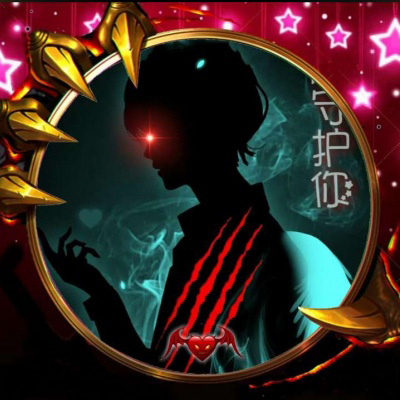 男生伤感动漫恶魔头像 黑暗中的梦幻天使图片