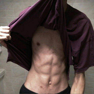 腹肌头像男生图片 真实点的腹肌照片不带脸