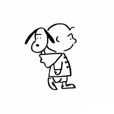 简笔画头像男 手绘侧面男生头像