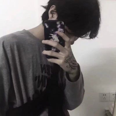 无脸男头像 真人帅气无脸男微信头像