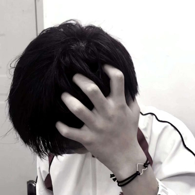 无脸男头像 真人帅气无脸男微信头像