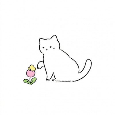 动漫猫头像图片 微信动漫猫头像图片呆萌可爱