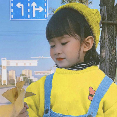 闺蜜头像三张可爱萌娃 呆萌小孩三人闺蜜头像