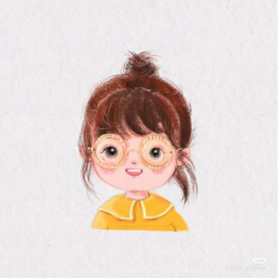 闺蜜头像卡通两张超萌 姐妹头像二次元可爱一左一右