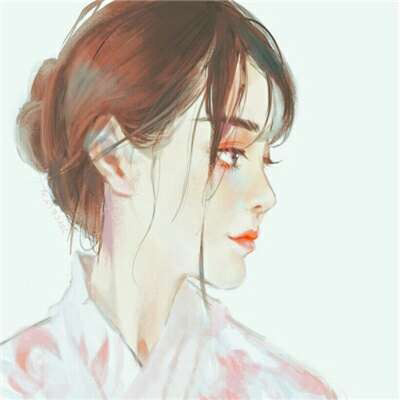 素描头像女 女人用什么微信头像好
