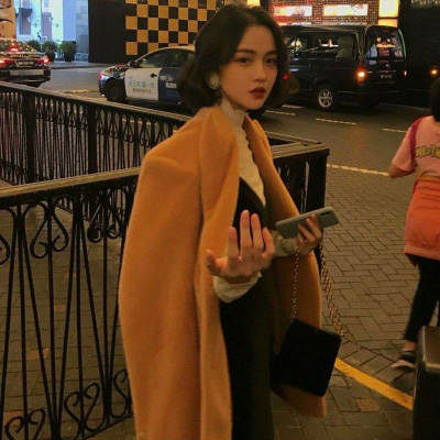 复古港风女头像气质 八十年代港风女头像