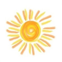 太阳头像大全高清图片 萌系小太阳卡通头像大全