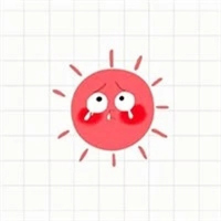 太阳头像大全高清图片 萌系小太阳卡通头像大全