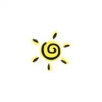 太阳头像大全高清图片 萌系小太阳卡通头像大全