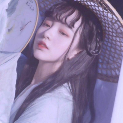 唯美古风头像女生图片 淡雅清新冷艳美女图片
