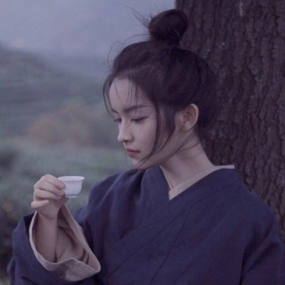 唯美古风头像女生图片 淡雅清新冷艳美女图片