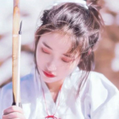 唯美古风头像女生图片 淡雅清新冷艳美女图片