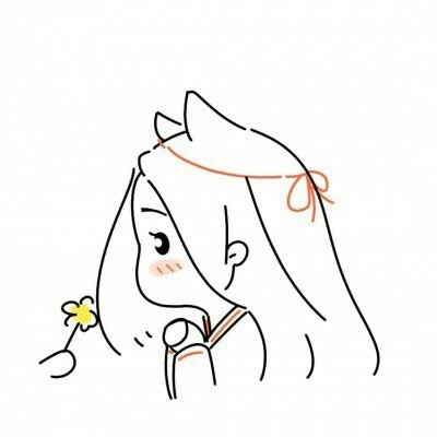 网红简笔画头像 抖音上q版小女孩简笔画超萌可爱